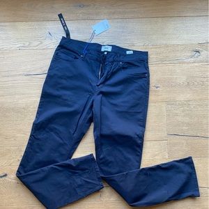PAIGE Navy Japanese Twill 5 pocket pants Size 34